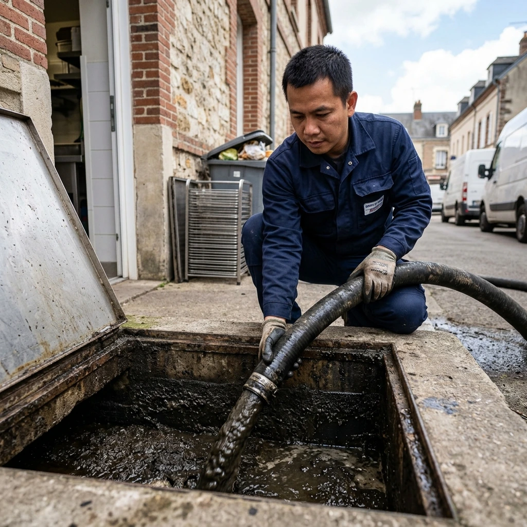 Pompage Bac &agrave; Graisse &middot; image &agrave; la une