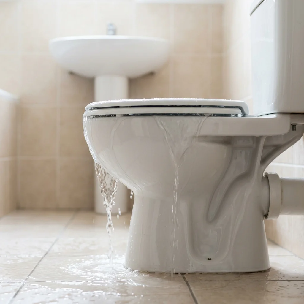 WC Bouch&eacute; qui d&eacute;borde &middot; image &agrave; la une