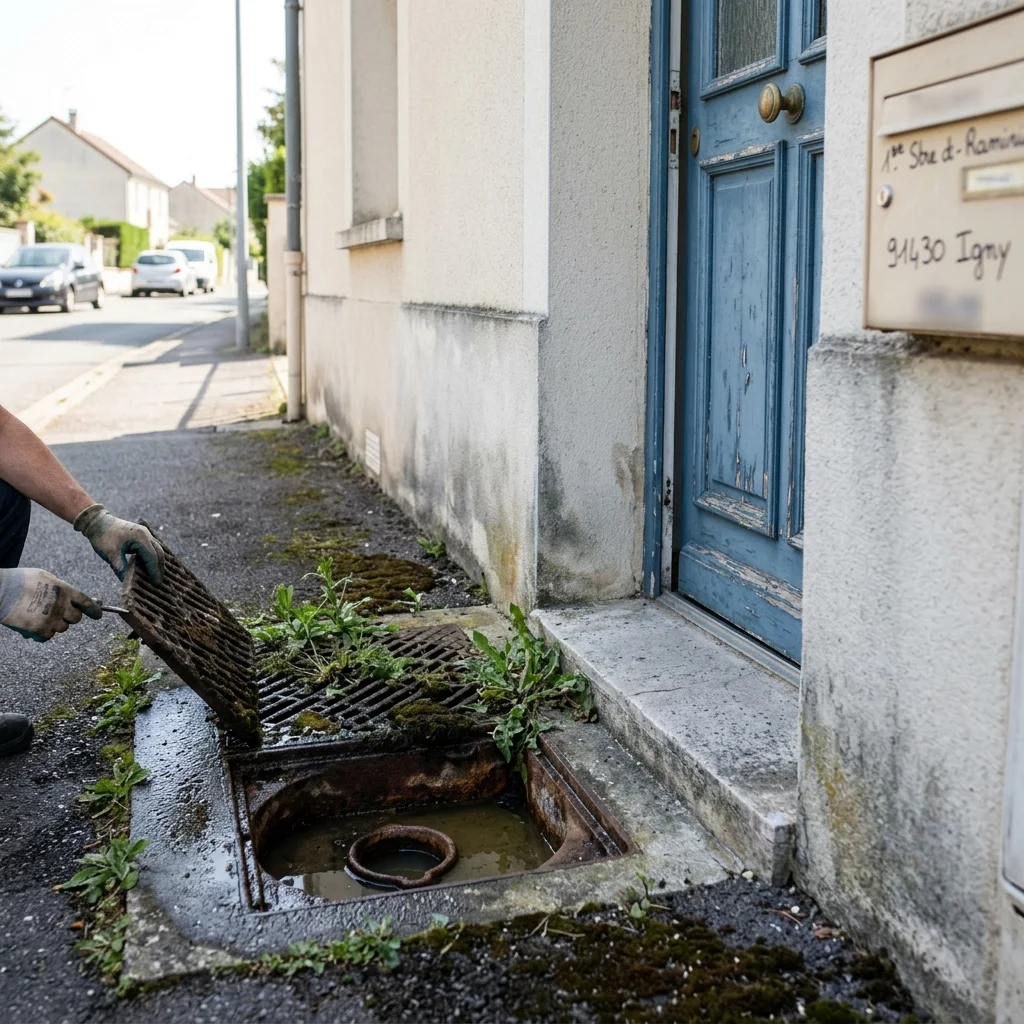 Odeur &Eacute;gout maison &middot; image &agrave; la une