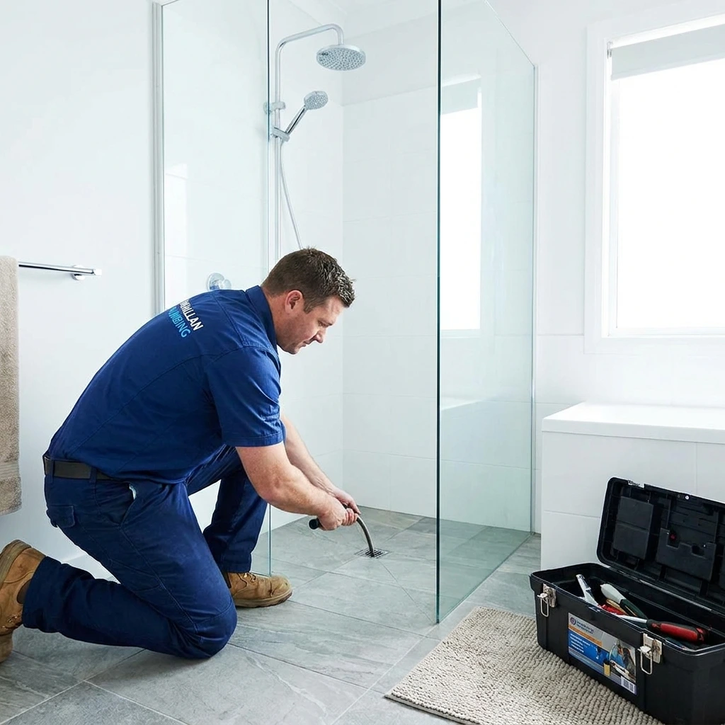 D&eacute;bouchage Douche &middot; image &agrave; la une
