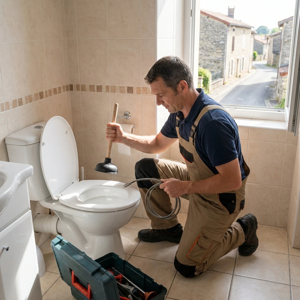 D&eacute;bouchage WC &middot; image &agrave; la une
