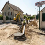 Raccordement Tout-&agrave;-l'&eacute;gout &mdash; Raccordement Tout-&agrave;-l'&eacute;gout &agrave; &Eacute;tiolles (91450) &middot; image &agrave; la une