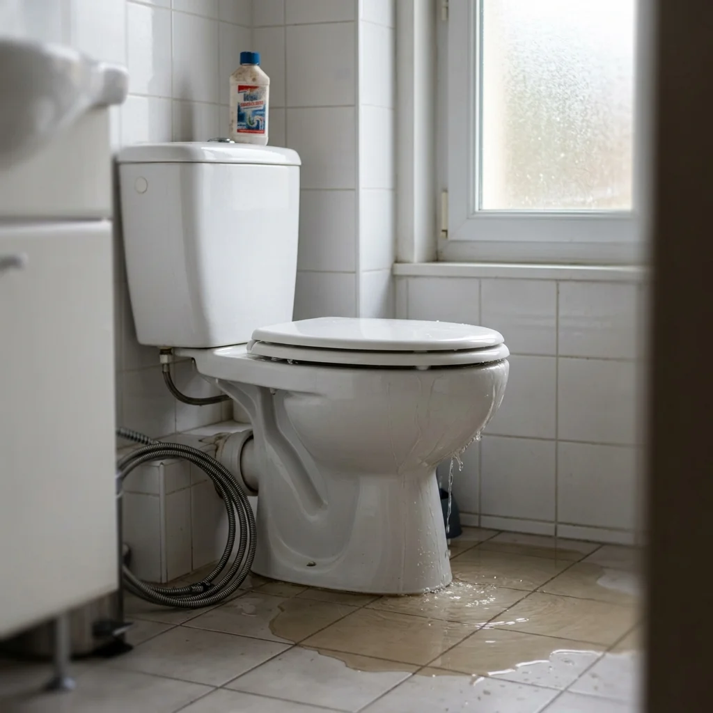 WC Bouch&eacute; qui d&eacute;borde &middot; image &agrave; la une