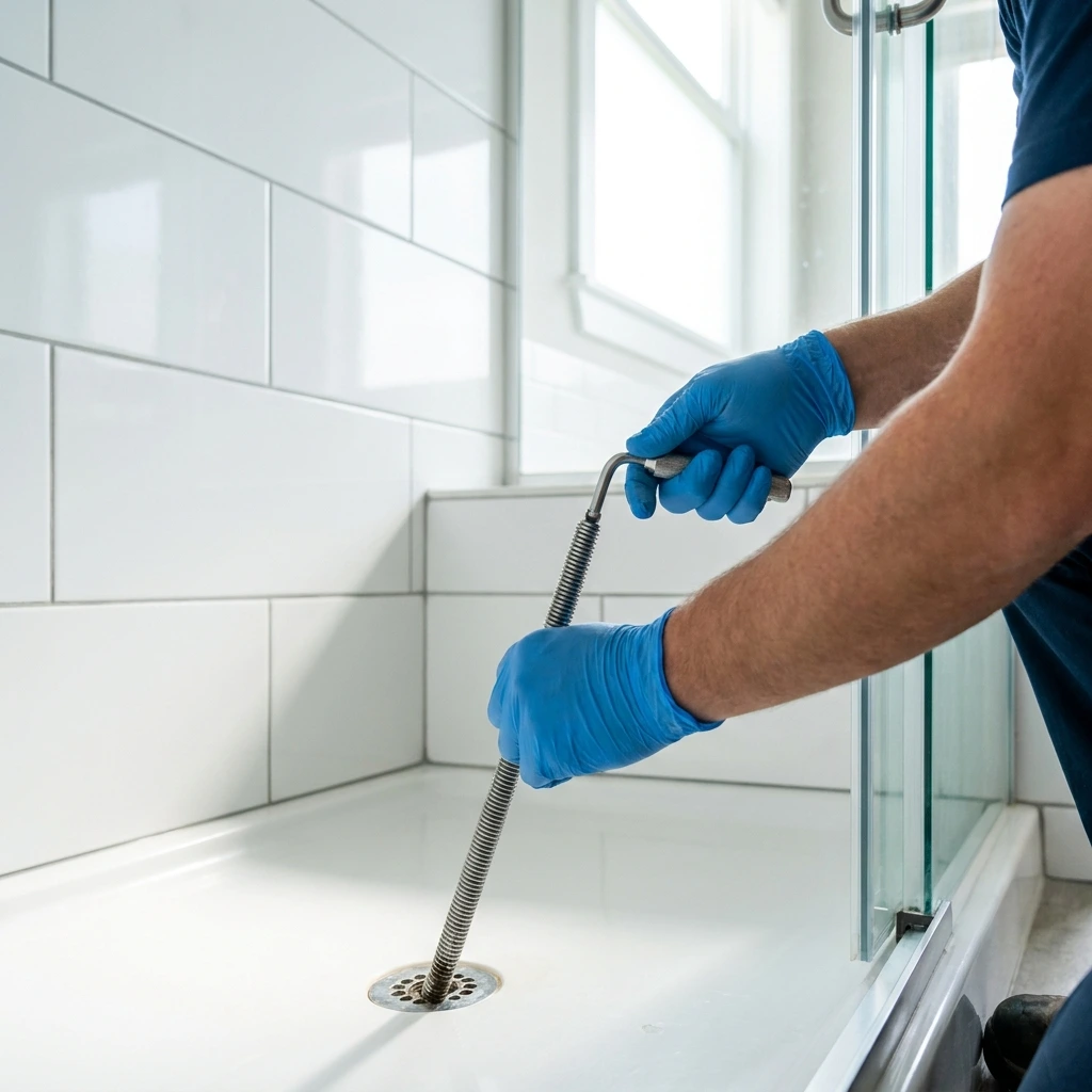 D&eacute;bouchage Douche &middot; image &agrave; la une
