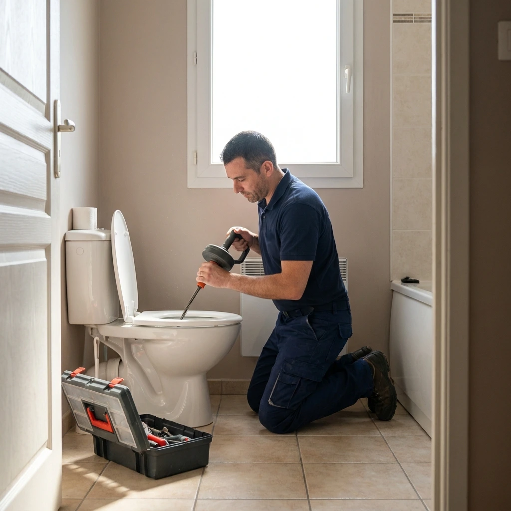 D&eacute;bouchage WC &middot; image &agrave; la une