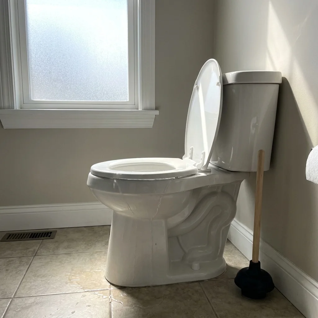 WC Bouch&eacute; qui d&eacute;borde &middot; image &agrave; la une