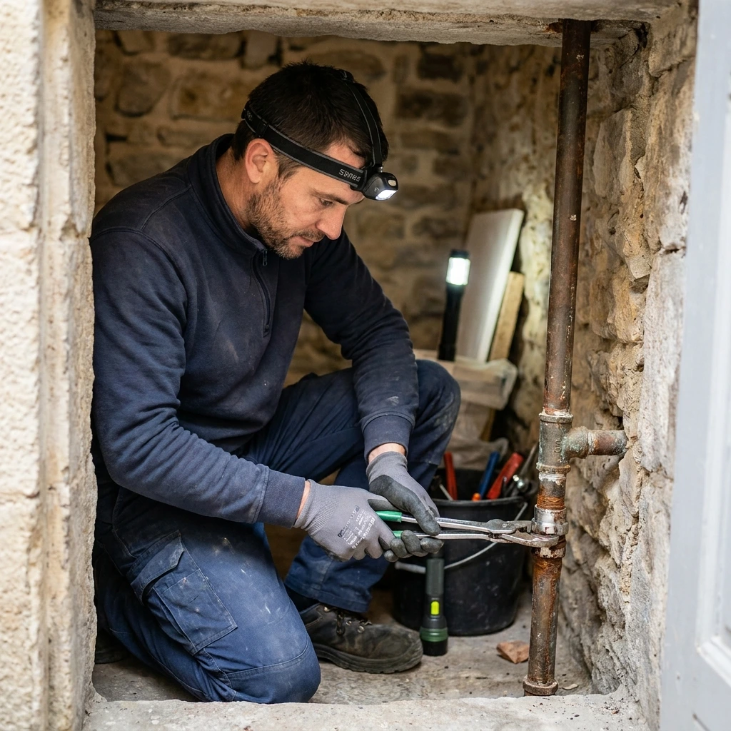 R&eacute;paration de canalisation &middot; image &agrave; la une
