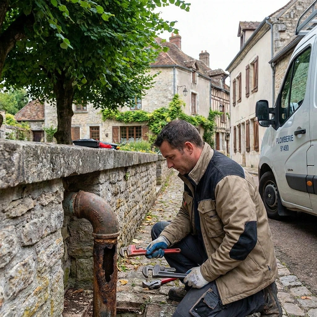 R&eacute;paration de canalisation &middot; image &agrave; la une