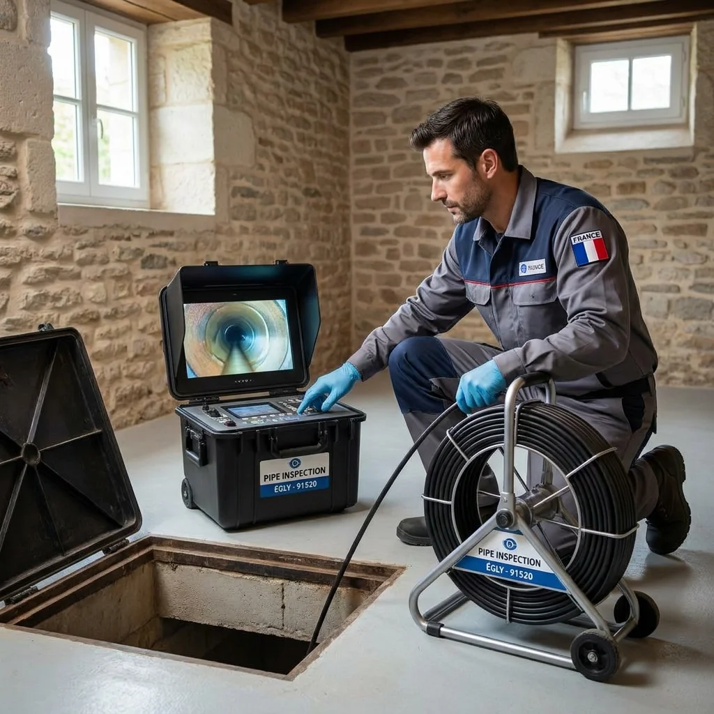 Inspection Cam&eacute;ra canalisation &middot; image &agrave; la une