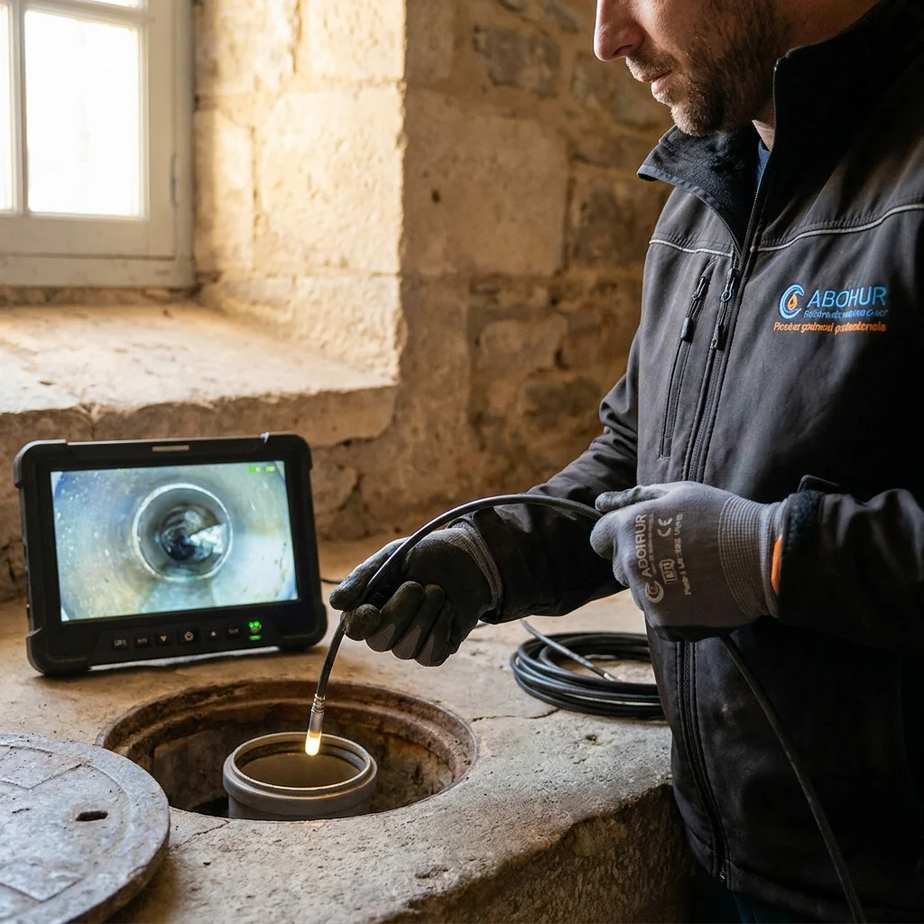Inspection Cam&eacute;ra canalisation &middot; image &agrave; la une