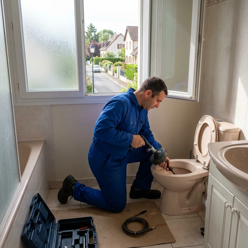 D&eacute;bouchage WC &middot; image &agrave; la une