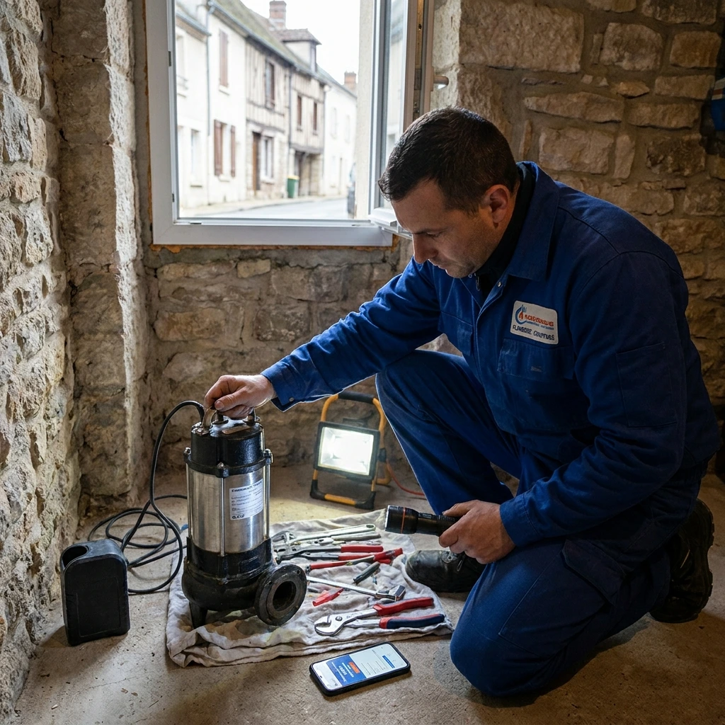 D&eacute;pannage Pompe de Relevage &middot; image &agrave; la une