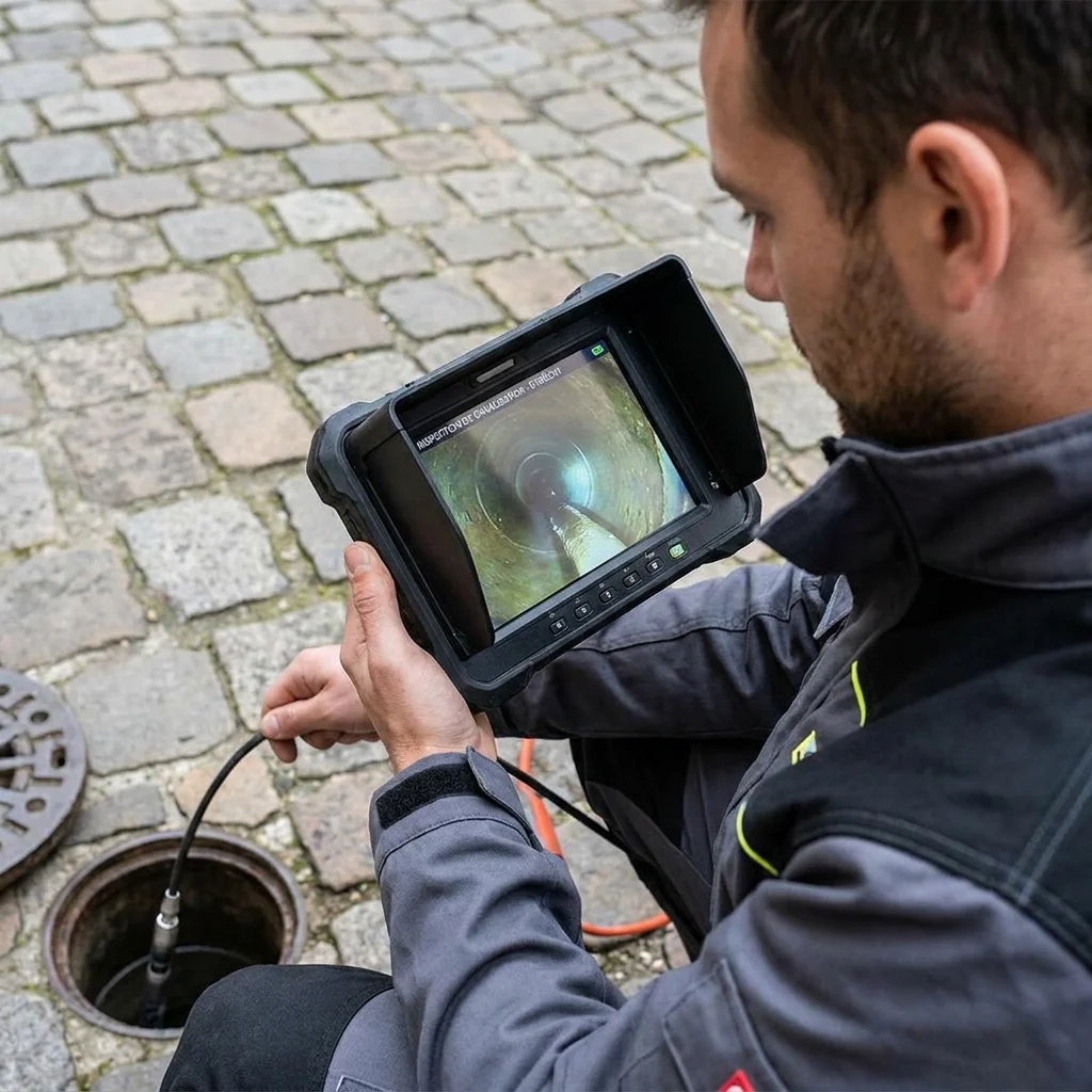 Inspection Cam&eacute;ra canalisation &middot; image &agrave; la une