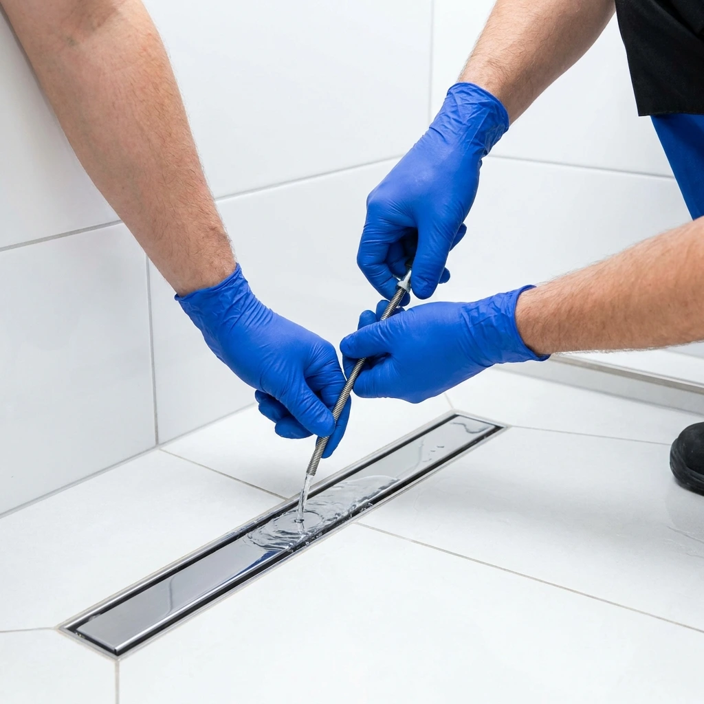 D&eacute;bouchage Douche &middot; image &agrave; la une
