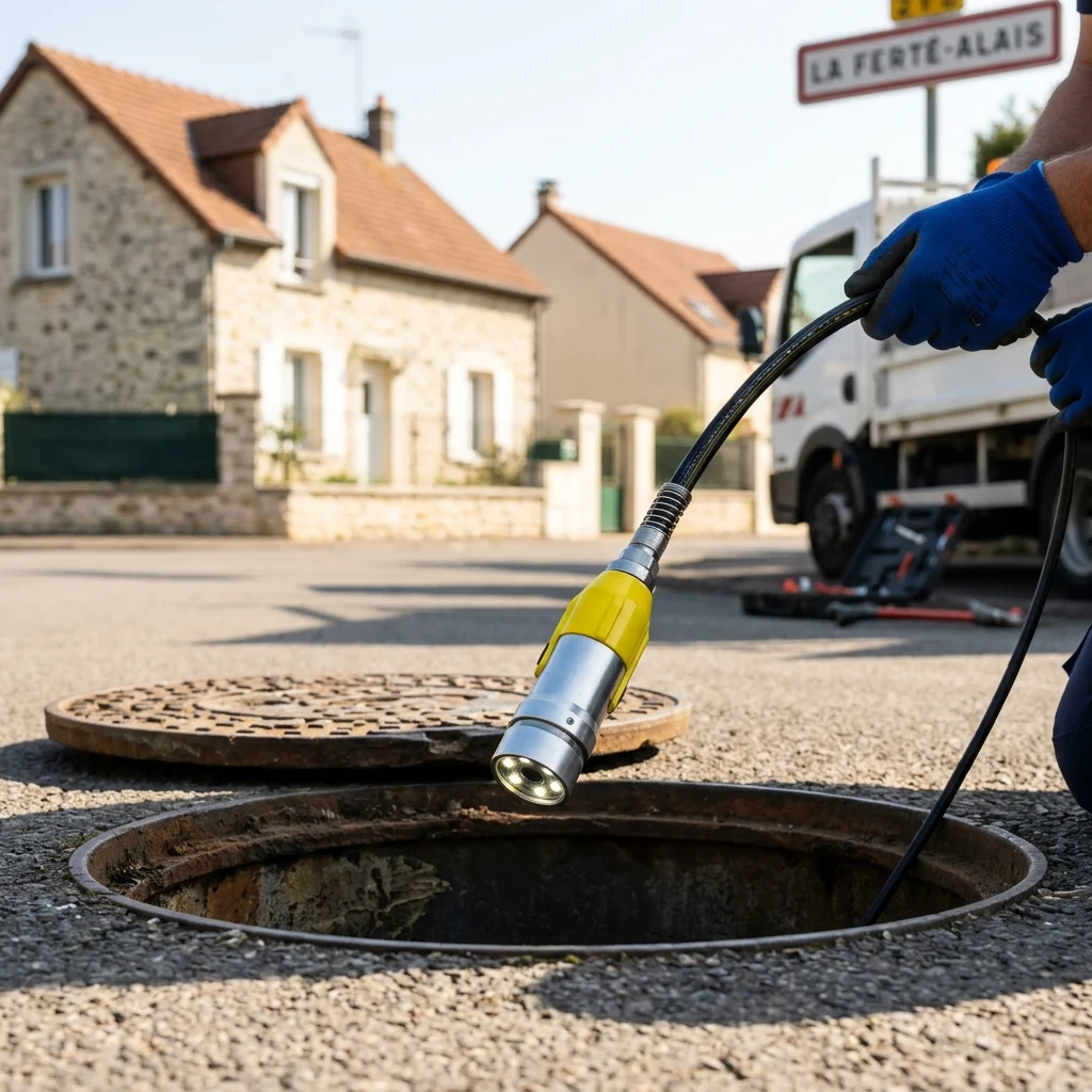 Inspection Cam&eacute;ra canalisation &middot; image &agrave; la une