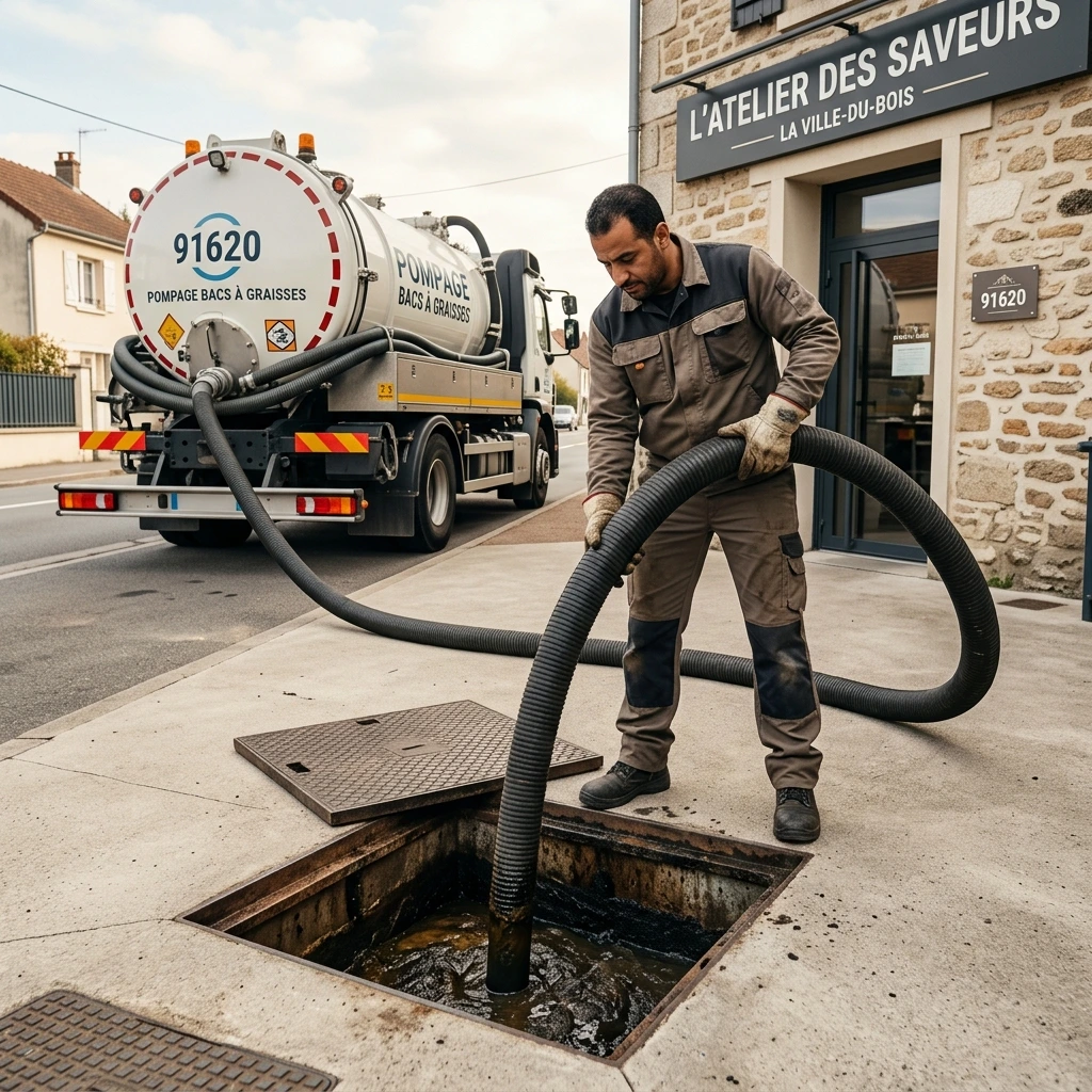 Pompage Bac &agrave; Graisse &middot; image &agrave; la une