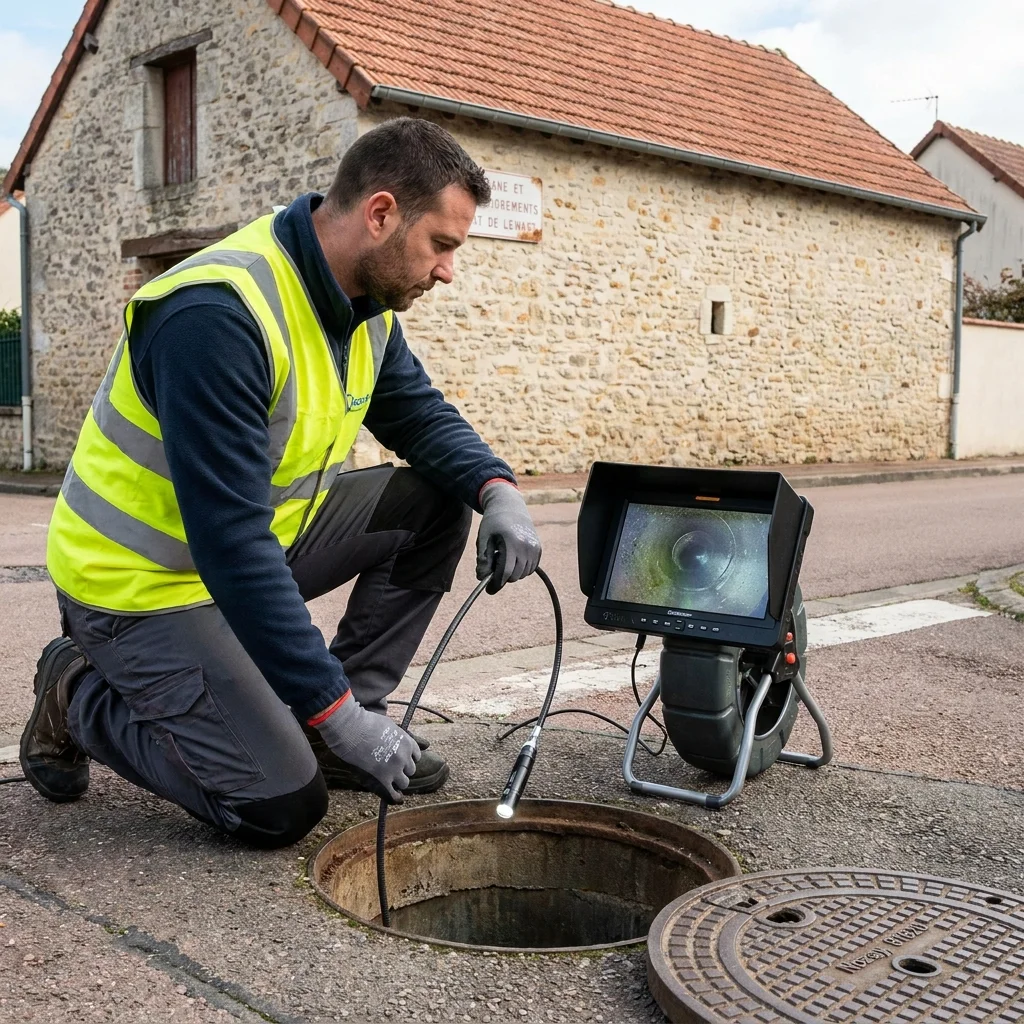 Inspection Cam&eacute;ra canalisation &middot; image &agrave; la une