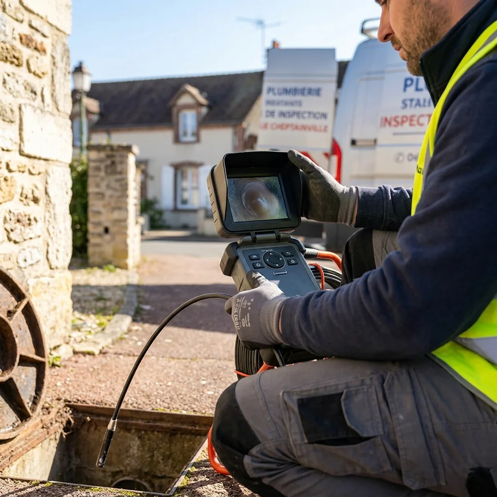 Inspection Cam&eacute;ra canalisation &middot; image &agrave; la une