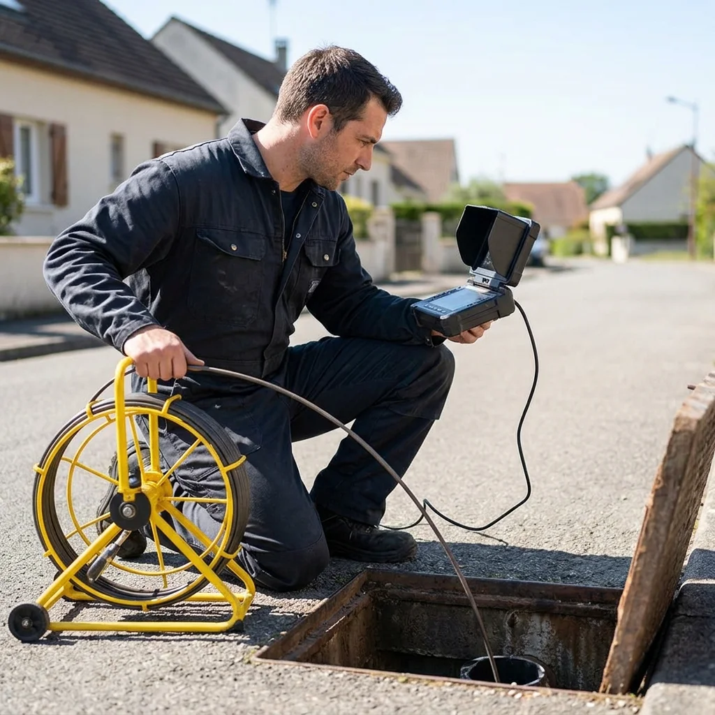 Inspection Cam&eacute;ra canalisation &middot; image &agrave; la une