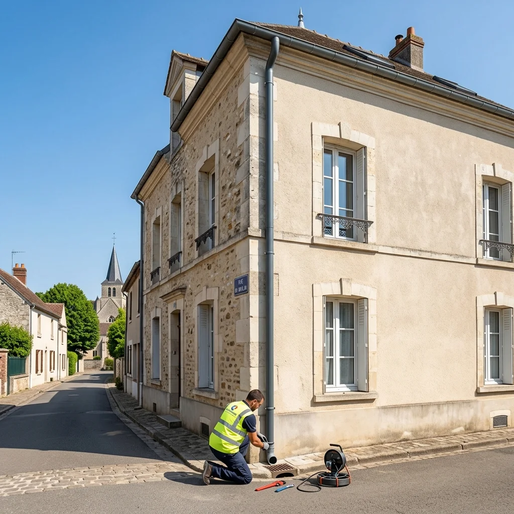 Curage Colonne immeuble &middot; image &agrave; la une