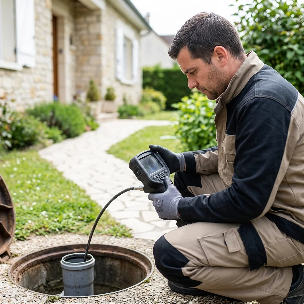 Inspection Cam&eacute;ra canalisation &middot; image &agrave; la une