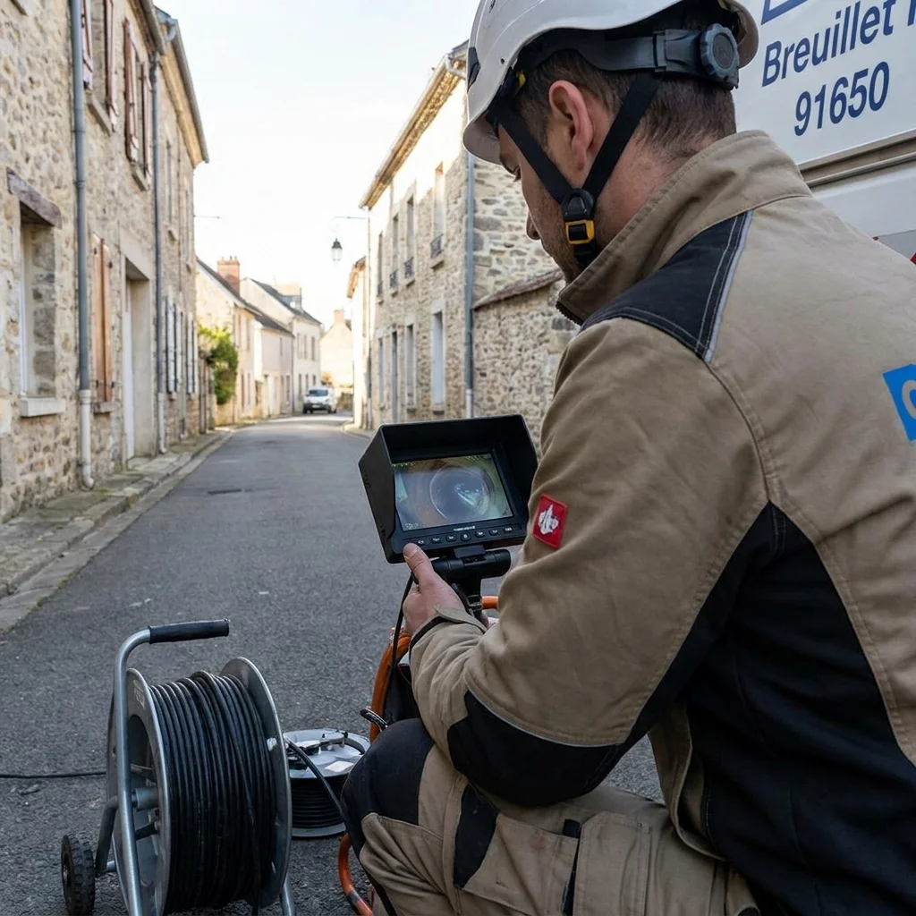 Inspection Cam&eacute;ra canalisation &middot; image &agrave; la une