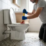 WC Bouch&eacute; qui d&eacute;borde &mdash; WC Bouch&eacute; qui d&eacute;borde &agrave; Breuillet (91650) &middot; image &agrave; la une