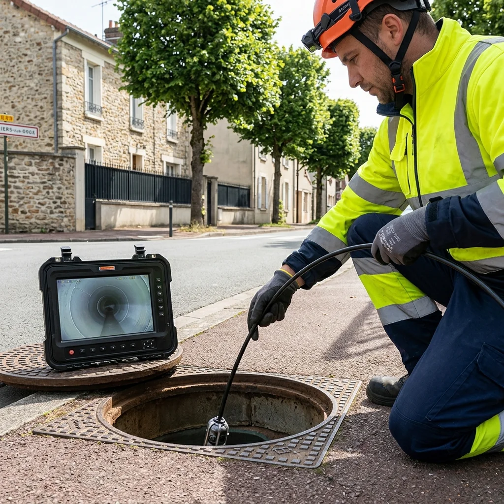 Inspection Cam&eacute;ra canalisation &middot; image &agrave; la une