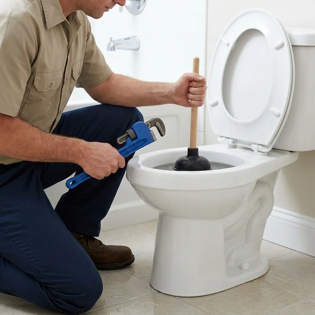 WC Bouch&eacute; qui d&eacute;borde &middot; image &agrave; la une
