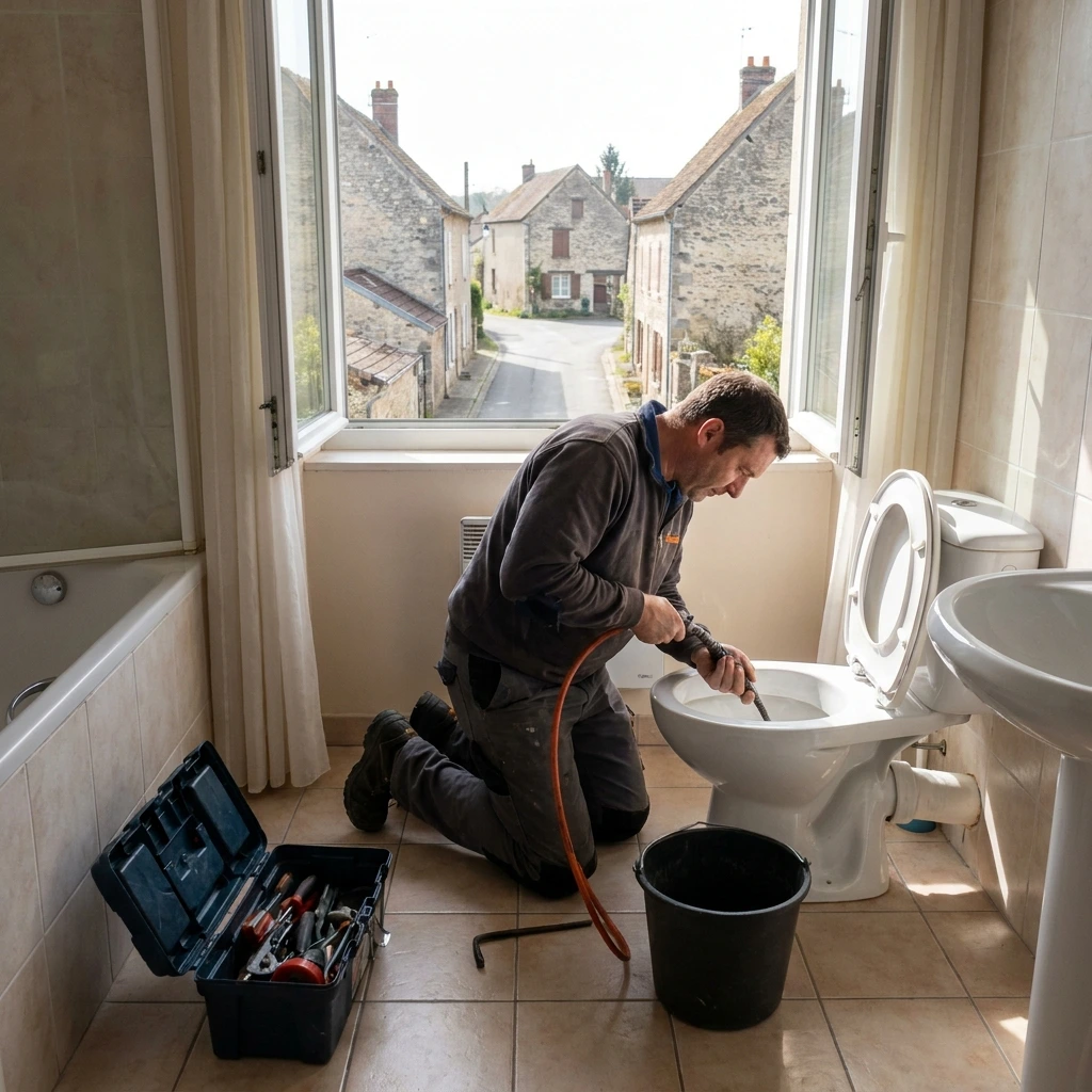 D&eacute;bouchage WC &middot; image &agrave; la une