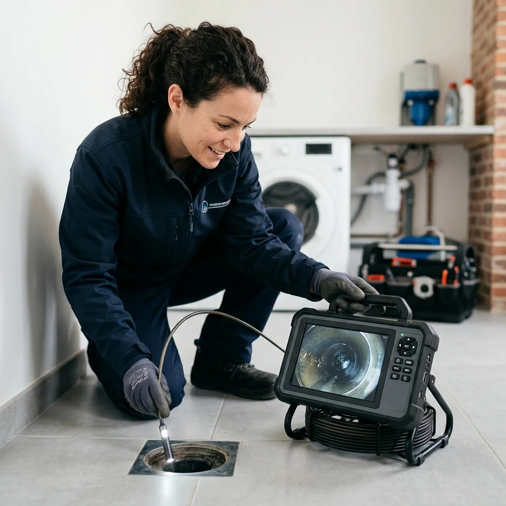 Inspection Cam&eacute;ra canalisation &middot; image &agrave; la une