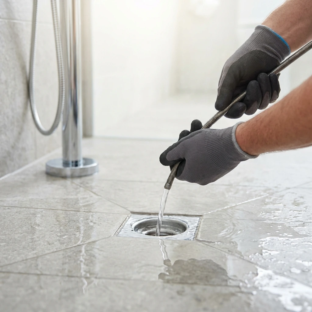 D&eacute;bouchage Douche &middot; image &agrave; la une