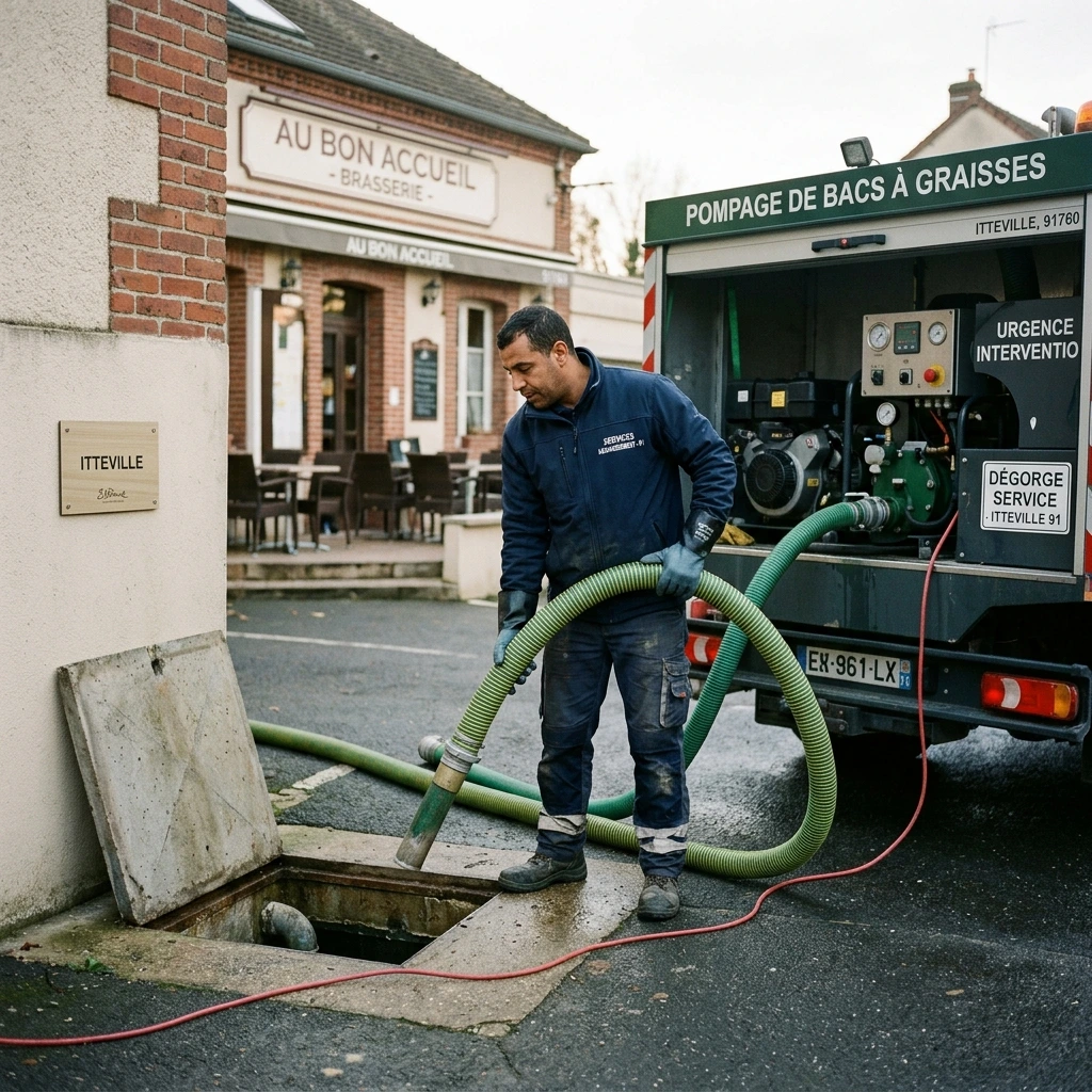 Pompage Bac &agrave; Graisse &middot; image &agrave; la une