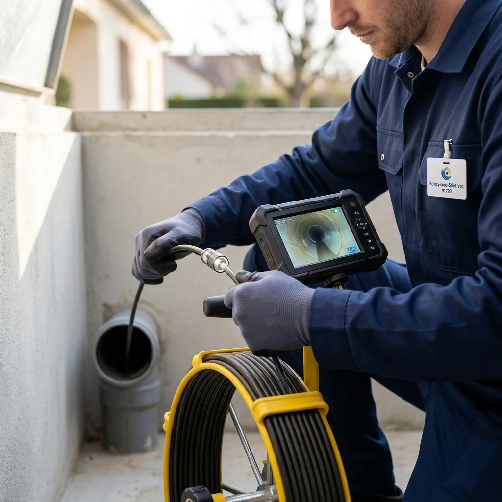 Inspection Cam&eacute;ra canalisation &middot; image &agrave; la une