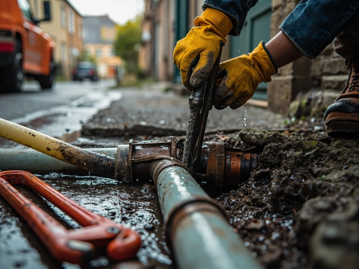 R&eacute;paration de canalisation &middot; image &agrave; la une