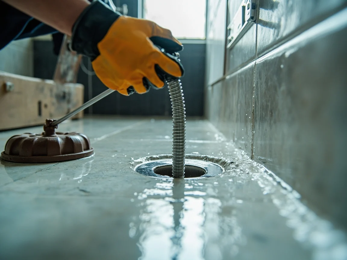D&eacute;bouchage Douche &middot; image &agrave; la une