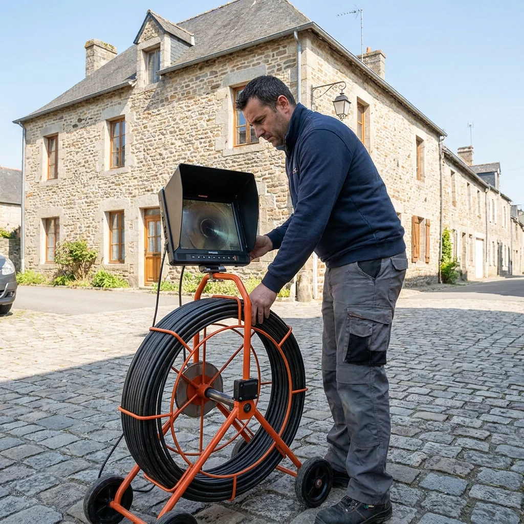 Inspection Cam&eacute;ra canalisation &middot; image &agrave; la une