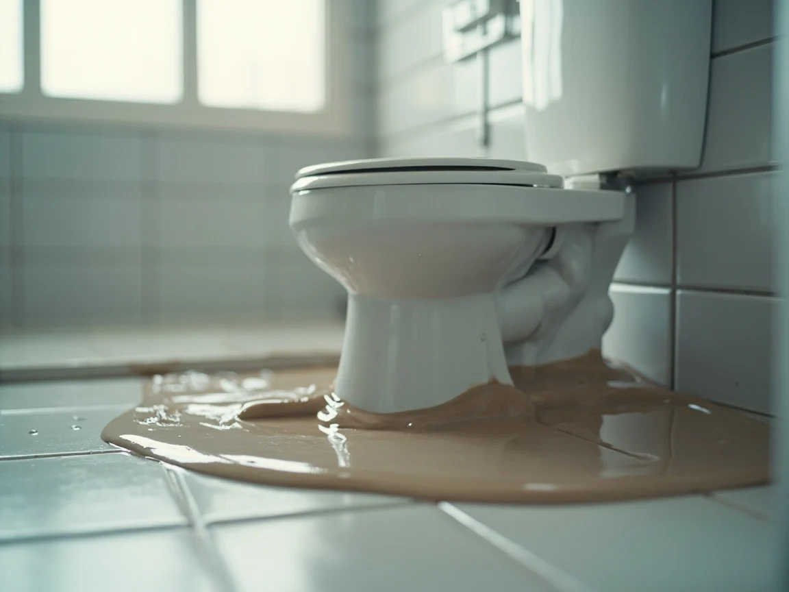 WC Bouch&eacute; qui d&eacute;borde &middot; image &agrave; la une