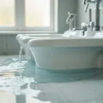 WC Bouch&eacute; qui d&eacute;borde &mdash; WC Bouch&eacute; qui d&eacute;borde au Coudray-Montceaux (91830) &middot; image &agrave; la une