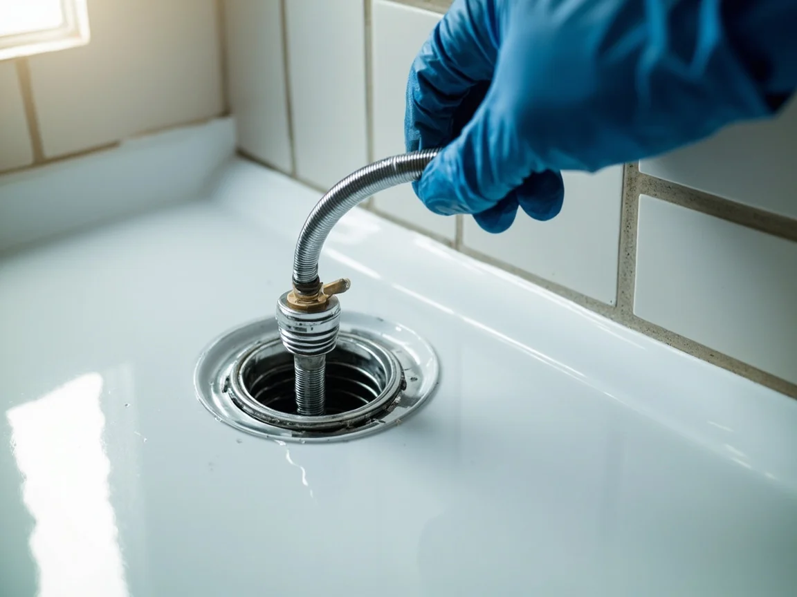 D&eacute;bouchage Douche &middot; image &agrave; la une