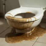 WC Bouch&eacute; qui d&eacute;borde &mdash; WC Bouch&eacute; qui d&eacute;borde &agrave; &Eacute;pinay-sous-S&eacute;nart (91860) &middot; image &agrave; la une