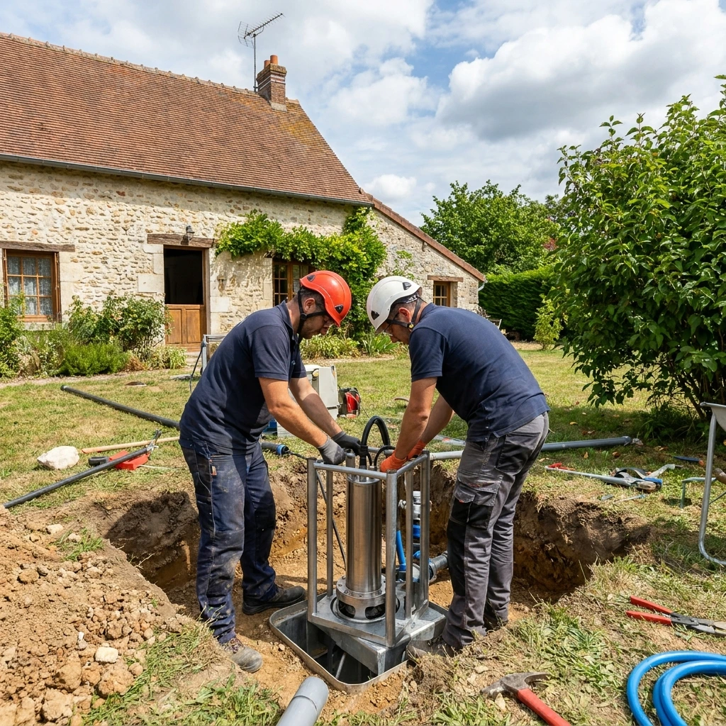 Installation Pompe de Relevage &middot; image &agrave; la une