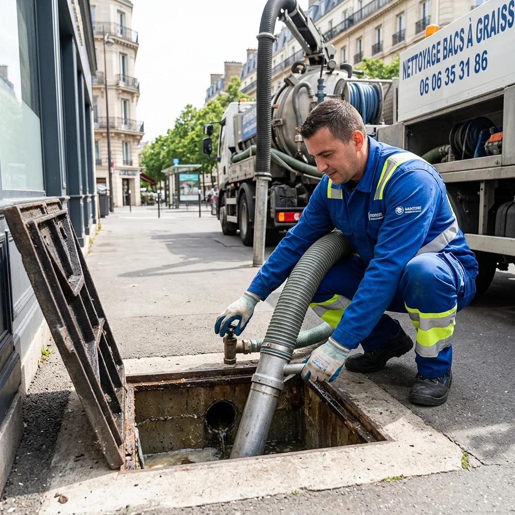 Nettoyage Bac &agrave; graisse &middot; image &agrave; la une