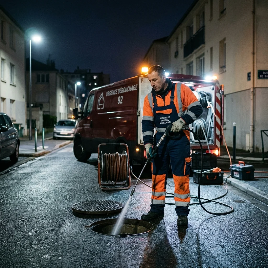 Urgence D&eacute;bouchage nuit &middot; image &agrave; la une