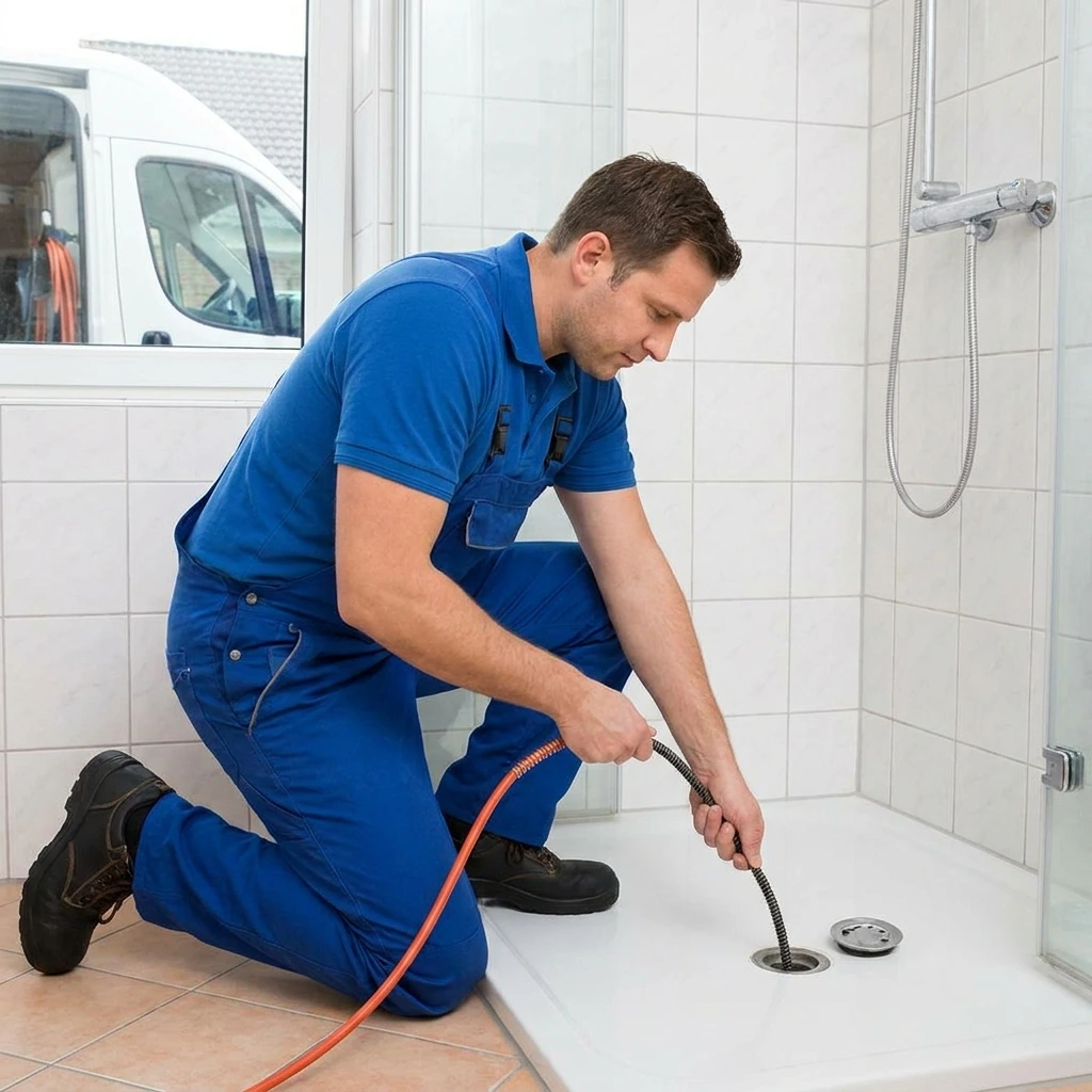 D&eacute;bouchage Douche &middot; image &agrave; la une