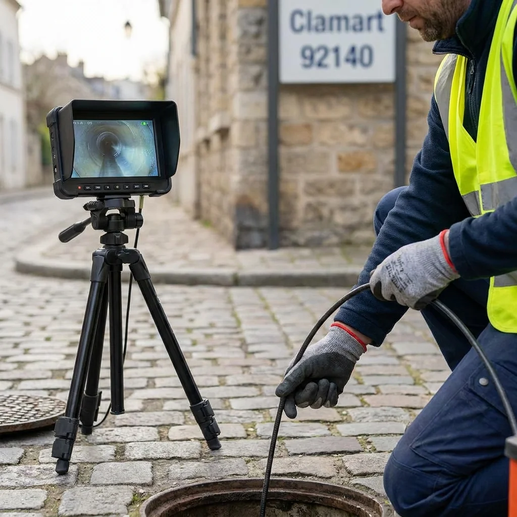 Inspection Cam&eacute;ra canalisation &middot; image &agrave; la une