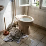 WC Bouch&eacute; qui d&eacute;borde &mdash; WC Bouch&eacute; qui d&eacute;borde &agrave; Clamart (92140) &middot; image &agrave; la une