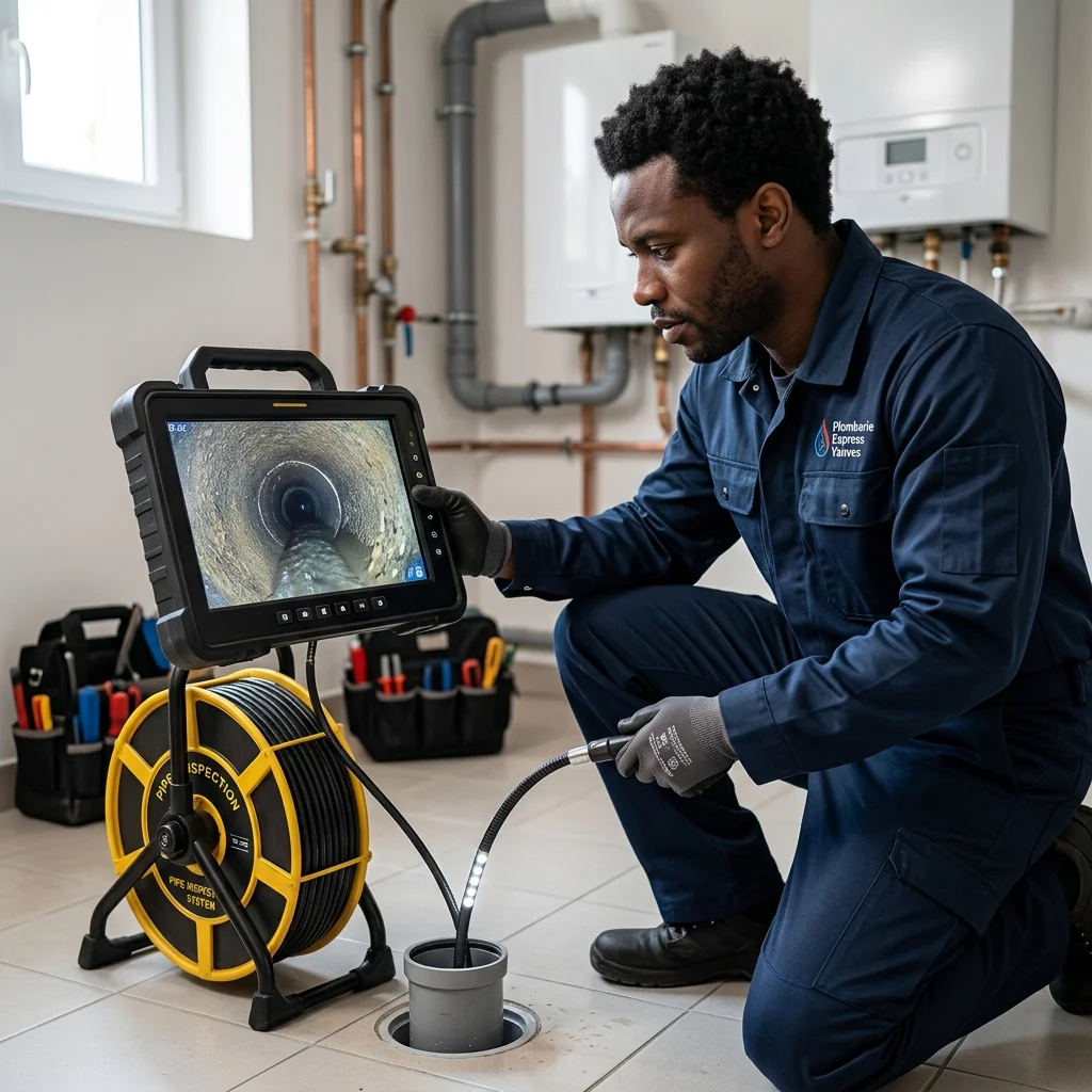 Inspection Cam&eacute;ra canalisation &middot; image &agrave; la une