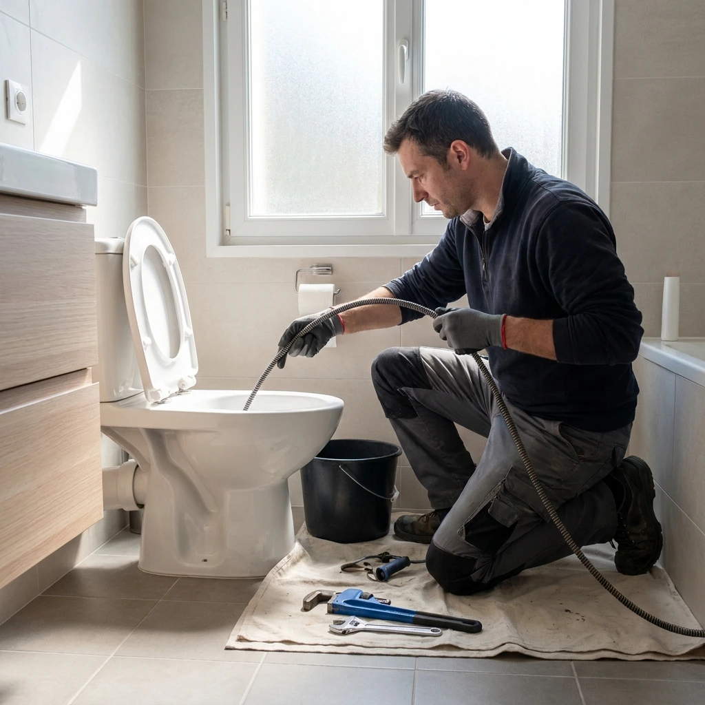 D&eacute;bouchage WC &middot; image &agrave; la une