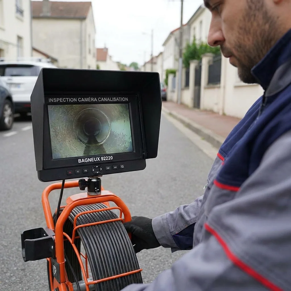 Inspection Cam&eacute;ra canalisation &middot; image &agrave; la une